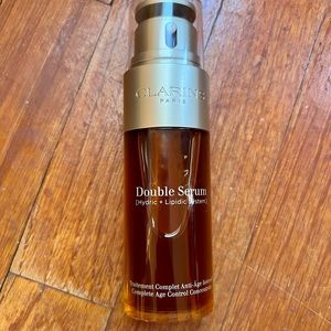 CLARINS DOUBLE SERUM FIRMING AND SMOOTHING ANTI AGING CONCENTRATE (1.6 OZ)